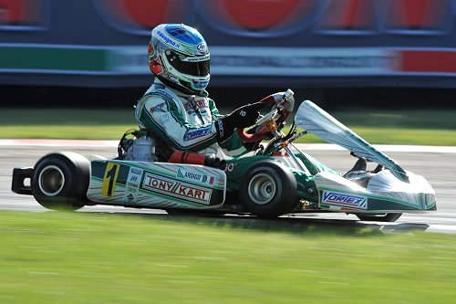 Komikart in zee met Tony-kart